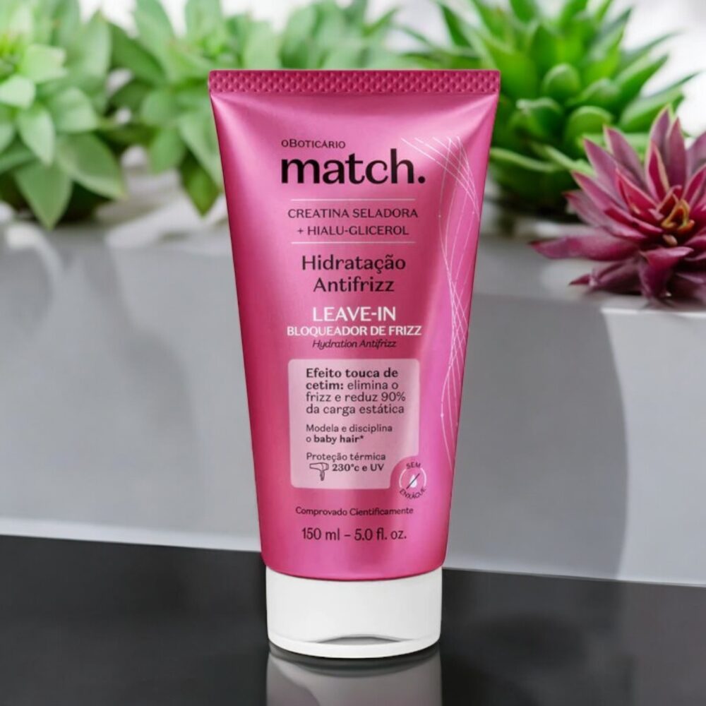 MATCH LEAVE BLOQUEADOR HIDRATACION ANTIFRIZZ 150ml - Imagen 2